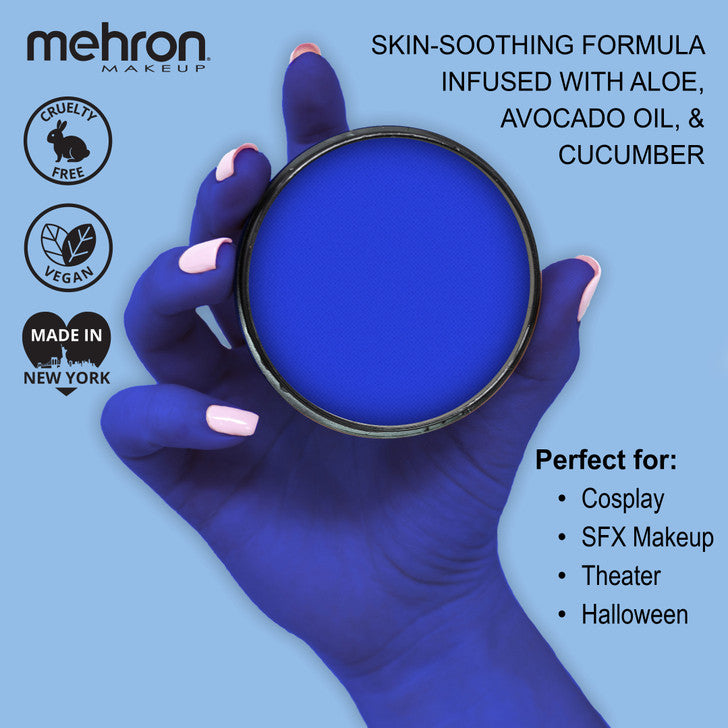 Mehron Paradise Paint Light Lagoon Blue