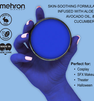 Mehron Paradise Paint Light Lagoon Blue