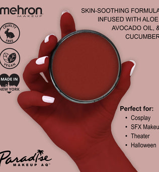 Mehron Paradise Paint Red