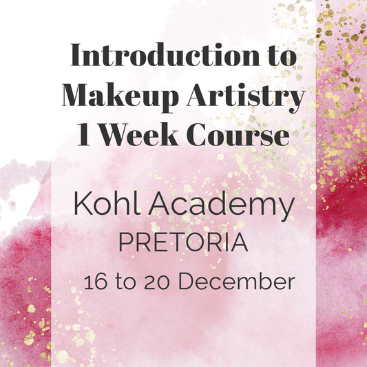 1 Week Makeup Artistry Intro Course Pretoria